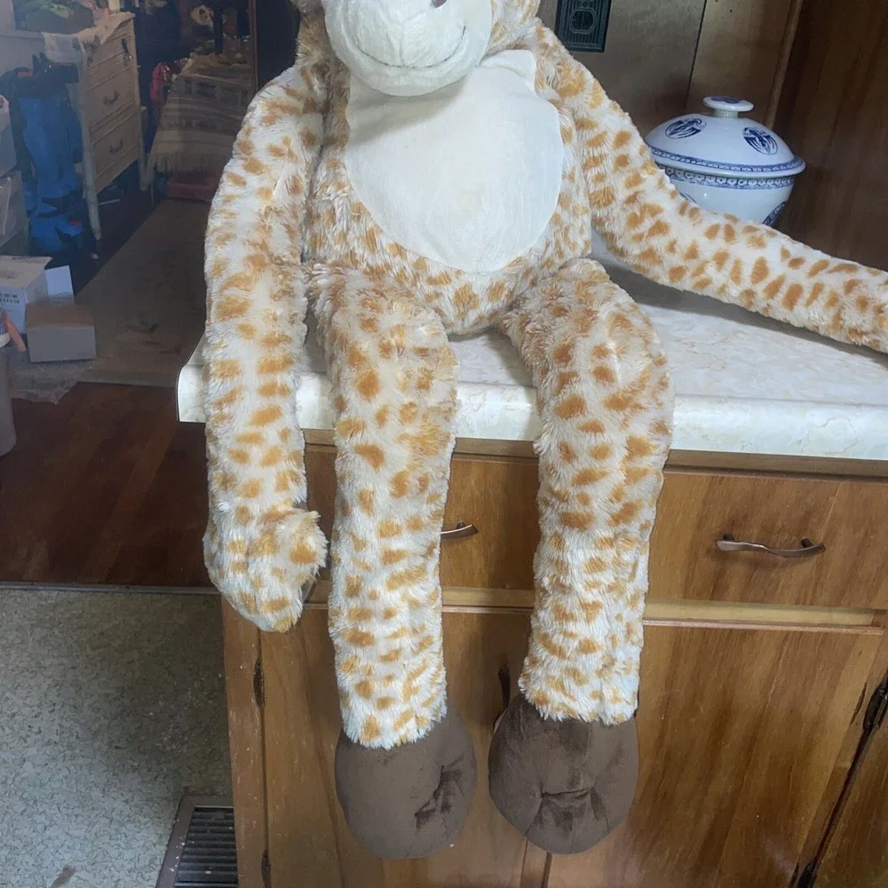 Large Giraffe Kelly Toy‎ Plush With Acrylic Large Eyes